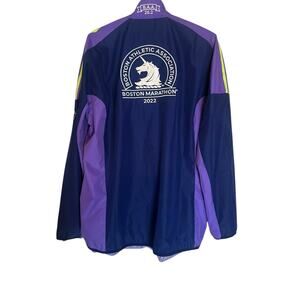 Rare Adidas 2022 BOSTON MARATHON BAA 26.2 Unicorn Celebration Running Jacket XL